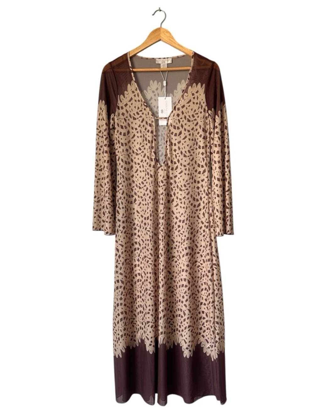 Caroline Constas Mesh Beach Cover Up - Picture 3 of 10